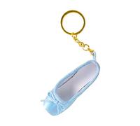 COSSIKA Llavero de Moda Mini Zapatos de Ballet Llavero Zapatos de Punta llaveros Hechos a Mano Zapato de Punta Encanto Bolso Colgante Regalo para Amantes de la Danza