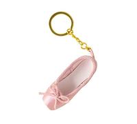 COSSIKA Llavero de Moda Mini Zapatos de Ballet Llavero Zapatos de Punta llaveros Hechos a Mano Zapato de Punta Encanto Bolso Colgante Regalo para Amantes de la Danza