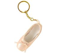 COSSIKA LLavero de moda Mini zapatos de Ballet llavero zapatos de punta llaveros hechos a mano zapato de punta encanto bolso colgante regalo para amantes de la danza