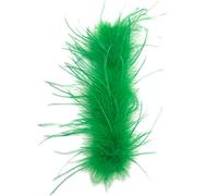 COSSIKA Muñequeras, puños de Plumas, Pulsera de Plumas, Pulsera de bofetada, Brazalete de Moda, Soporte para Cola de Caballo, Lazo para el Pelo