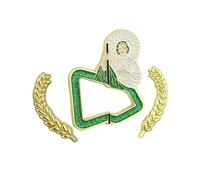 COSSIKA Pin de sombrero, Pin de solapa esmaltado de Metal único, insignia elegante para sombreros, camisas, Pin de solapa personalizado, alfileres de adorno para sombrero, joyería hecha a mano