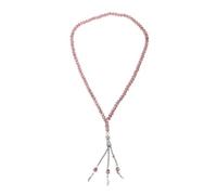 COSSIKA Rosario de oración Tasbih 99 Cuentas Islam oración Rosario de Cristal Ceremonia de adoración islámica Religiosa Eid Ramadán Presente Accesorios de oración