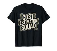 Cost Estimator Squad Trabajo del Equipo de presupuesto - Camiseta