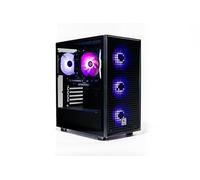 Cost Plus Gaming M1 Flow - PC para juegos de nivel de iniciación - AMD Ryzen 5 3600 3.6 GHz, RTX 3050, SSD NVME de 500 GB, DDR4-3200 de 16 GB, WiFi, fuente de alimentación dorada de 600 W, WiFi