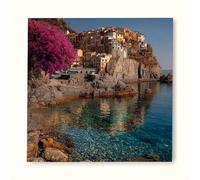 Costa Amalfitana Diamond Painting Kit Completo Adultos, Diamond Painting Paisaje Pintura Diamante Adultos Niños DIY Strass Punto de Cruz Puzzle Manualidades Kit para Decoración Hogar 35x35cm df2-28z