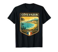 Costa Azul Francia Vacaciones Riviera Francesa Saint Tropez Camiseta