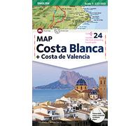 Costa Blanca, mapa: Mapa