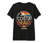 Costa Brava España Ciudad Viajes España Camiseta Premium