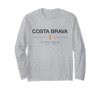 Costa Brava España Viaje Familiar Costa Brava Souvenir Gift Manga Larga