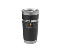 Costa Brava España viaje familiar Costa Brava Souvenir Gift Vaso térmico de acero inoxidable de doble pared