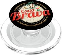 Costa Brava Vintage Cataluña España Souvenir Vacaciones PopSockets PopGrip para MagSafe