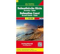 Costa dalmata 1:100.000: Toeristische wegenkaart 1:100 000 (Auto karte)