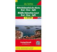 Costa Dalmata 3 1:100.000: Toeristische wegenkaart 1:100 000 (Auto karte)