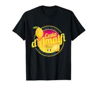 Costa d'Amalfi limón Italia Vintage Amalfi Coast Souvenir Camiseta gráfica económica