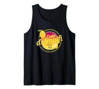 Costa d'Amalfi limón Italia Vintage Amalfi Coast Souvenir Camiseta sin Mangas