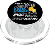 Costa d'Amalfi limón Italia Vintage Amalfi Coast Souvenir PopSockets PopGrip para MagSafe