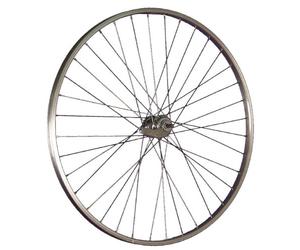 Costa de Aluminio de la Rueda Trasera de 28 Pulgadas de Bicicleta 622-19 Plata de Acero Inoxidable