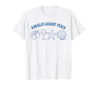 Costa de Amalfi, Italia, Vacaciones de Verano, Playa, Recuerdo Camiseta