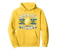 Costa de Amalfi Limón Italia Estética Viajes Mediterráneo Sudadera con Capucha