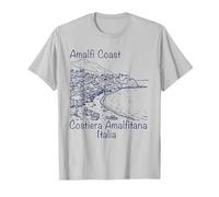Costa de Amalfi Souvenir Italia costiera Italiana amalfitana Camiseta