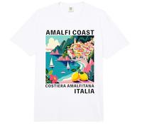 Costa de Amalfi Souvenir Italia costiera Italiana amalfitana Comfort Colors Adult Heavyweight T-Shirt