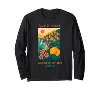 Costa de Amalfi Souvenir Italia costiera Italiana amalfitana Manga Larga