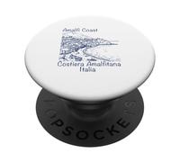 Costa de Amalfi Souvenir Italia costiera Italiana amalfitana PopSockets PopGrip Adhesivo