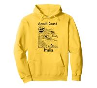 Costa de Amalfi Souvenir Italia costiera Italiana amalfitana Sudadera con Capucha