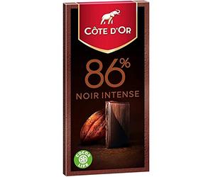 Costa de oro 86% negro intenso 100 g (lote de 8 unidades)