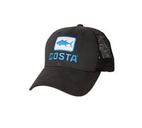 Costa Del Mar Gorra para Hombre XL Trucker, Hombre, Gorro/Sombrero, HA41BL, Negro, Talla única