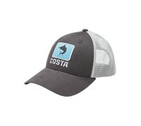 Costa Del Mar Marlin Waves Trucker Camionero, Gris Oscuro, Taille Unique para Hombre