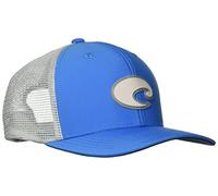 Costa Del Mar Poly Performance Trucker Hat Tapa, Azul, Talla única Unisex Adulto