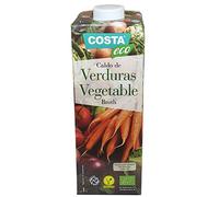 COSTA ECO Caldo De Verduras Ecológico - Caja de 6x1L