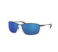 Costa Hombre Sunglass 6S6009 Turret - Color del Marco: Negro Mate, Color de la Lente: Azul Espejado