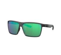 Costa Hombre Sunglass 6S9018 Rincon - Color del Marco: Crystal y humo mate, Color de la Lente: Verde Espejado