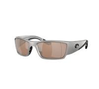 Costa Hombre Sunglass 6S9109 Corbina PRO - Color del Marco: Plata Metalizado, Color de la Lente: Espejo plateado y cobrizo