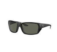 Costa Hombre Sunglass 6S9113 Tailfin - Color del Marco: Negro Mate, Color de la Lente: Gris