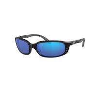 Costa Hombre Sunglass Brine - Color del Marco: Negro Mate, Color de la Lente: Azul Espejado