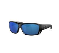 Costa Hombre Sunglass Cat Cay - Color del Marco: Negro, Color de la Lente: Azul Espejado