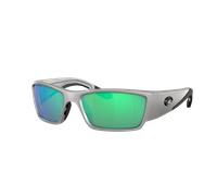 Costa Hombre Sunglass Corbina PRO - Color del Marco: Plata Metalizado, Color de la Lente: Verde Espejado