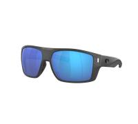 Costa Hombre Sunglass Diego - Color del Marco: Gris Mate, Color de la Lente: Azul Espejado