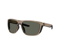 Costa Hombre Sunglass Ferg XL - Color del Marco: Marrón Mate Ahumado, Color de la Lente: Gris