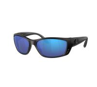 Costa Hombre Sunglass Fisch - Color del Marco: Negro, Color de la Lente: Azul Espejado