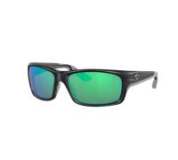 Costa Hombre Sunglass Jose PRO - Color del Marco: Negro Mate, Color de la Lente: Verde Espejado