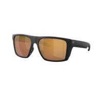 Costa Hombre Sunglass Lido - Color del Marco: Negro Mate, Color de la Lente: Oro Espejado