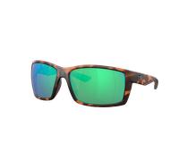 Costa Hombre Sunglass Reefton - Color del Marco: Tortuga retro, Color de la Lente: Verde Espejado