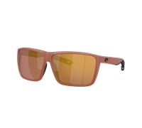 Costa Hombre Sunglass Rincon II - Color del Marco: Terracota mate, Color de la Lente: Oro Espejado