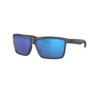 Costa Hombre Sunglass Rinconcito - Color del Marco: Gris Mate, Color de la Lente: Azul Espejado