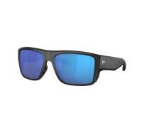 Costa Hombre Sunglass Taxman - Color del Marco: Negro Mate, Color de la Lente: Azul Espejado