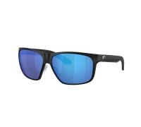 Costa Hombre Sunglass Trades - Color del Marco: Negro Mate, Color de la Lente: Azul Espejado